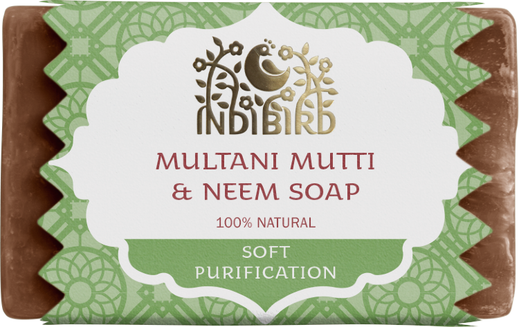 Аюрведическое мыло Мултани Мутти/Ниим (Ayrvedic Soap Multani Mutti & Neem) 100 г