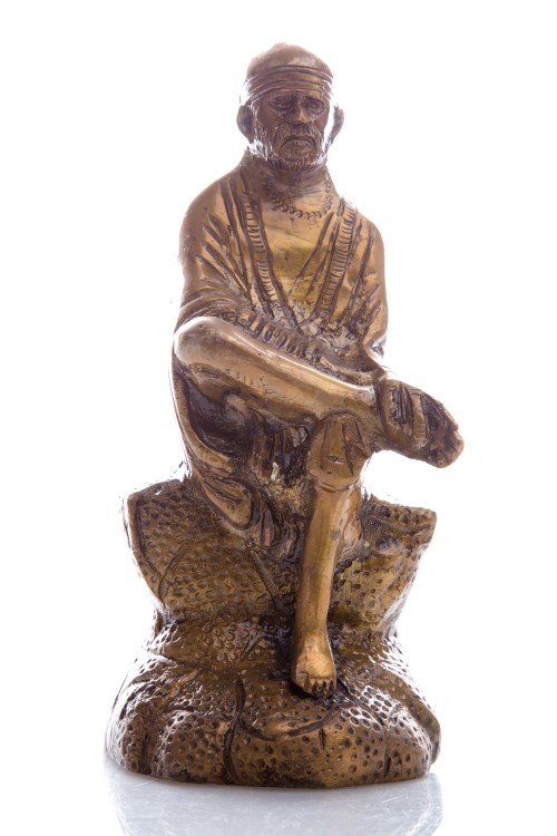 Статуэтка Саи Баба, 16,5 см, бронза