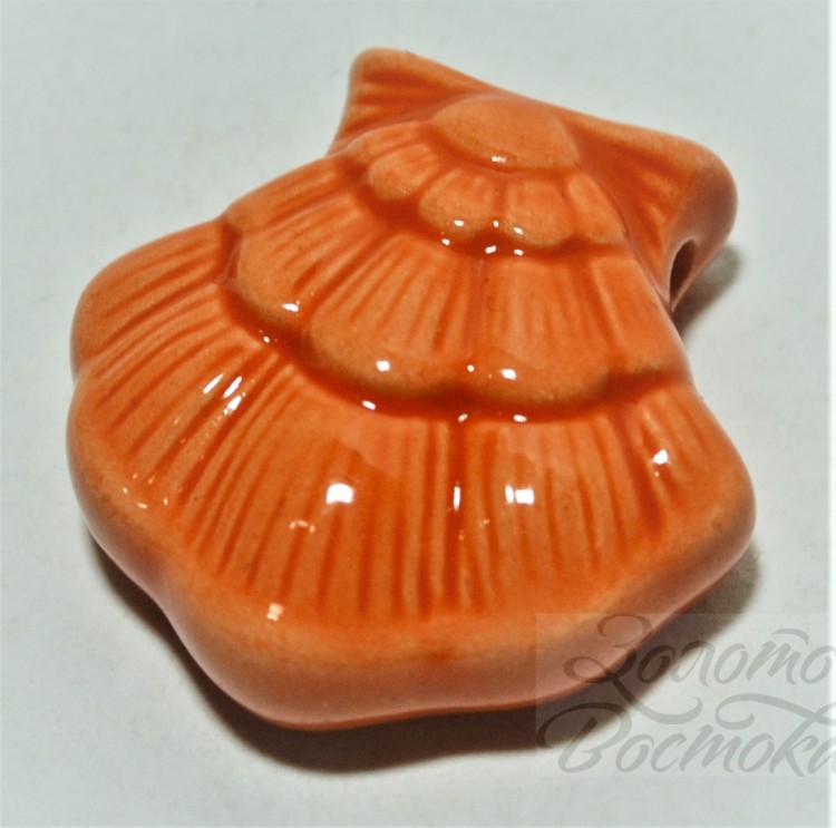 Аромакулон "Ракушка оранжевая" керамический
