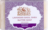 Аюрведическое мыло Лаванда/Базилик/Масло Ши (Ayrvedic Soap Lavander & Basil & Shea Butter) 100 г