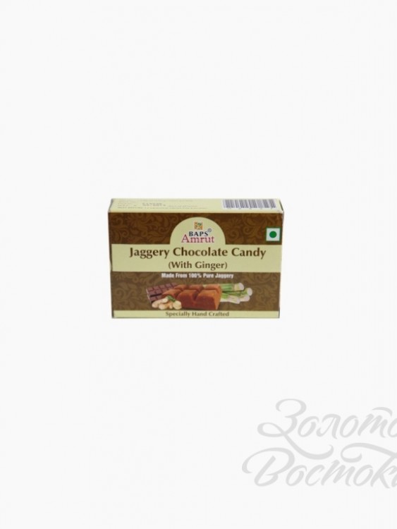 Джаггери с шоколадом и имбирем (Jaggery Chocolate Candy with Ginger) 110 г