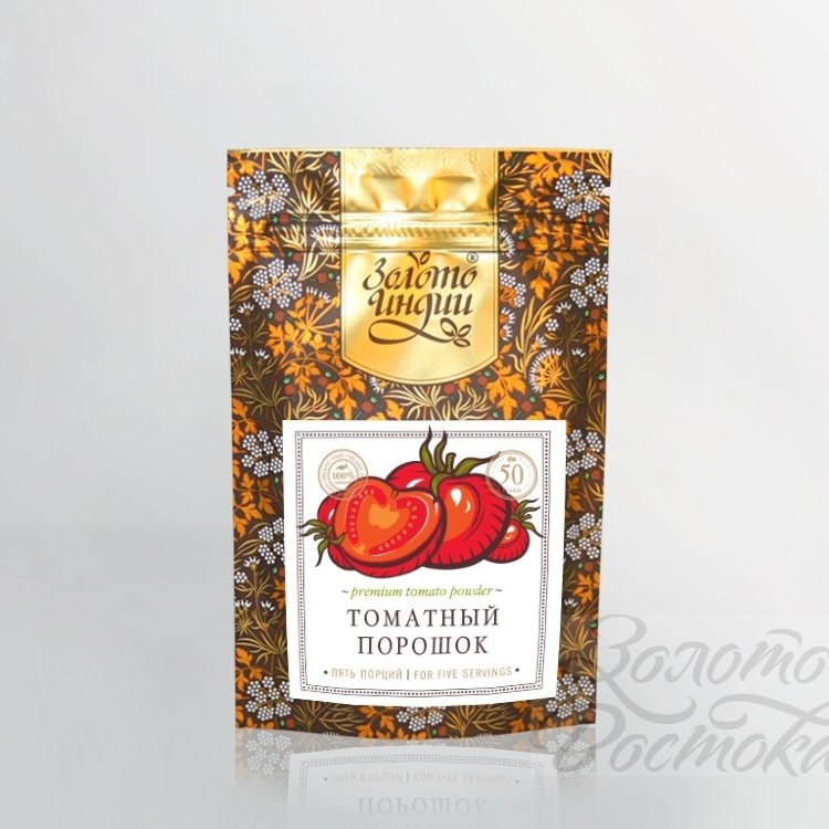 Томатный порошок Премиум распылительной сушки, Органик (Premium Spray Dried Tomato Powder) 50 г