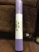 Коврик для йоги «Yin-Yang Studio» фиолетовый 185 см 3 мм