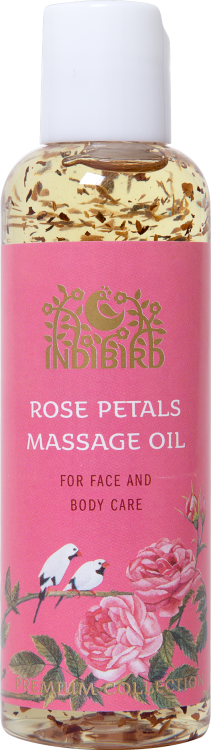 Масло с Лепестками Розы (Rose Petals Massage Oil), 100 мл