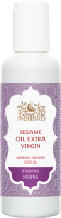Масло Кунжут белый, первый холодный отжим (Sesame Oil Extra Virgin), 150 мл