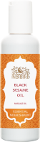 Масло Кунжут чёрный, холодный отжим (Black Sesame Oil Virgin), 150 мл